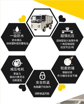 適合新農村保潔使用的垃圾清運車