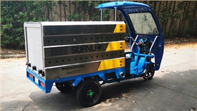 大型全封閉掃地機(jī)和高壓沖洗車(chē)順利交付鎮(zhèn)江某產(chǎn)業(yè)公司