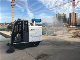 寧波浙江建工采購圣倍諾2000AW掃地車