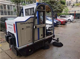 小型電動掃地車農村保潔清潔助手