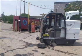 2000AW電動掃地車進(jìn)駐山西太原某新能源工廠