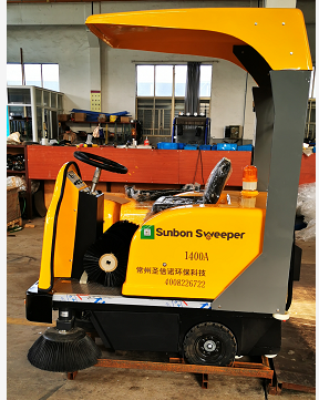 電動掃地車在江陰某機電廠的應用案例