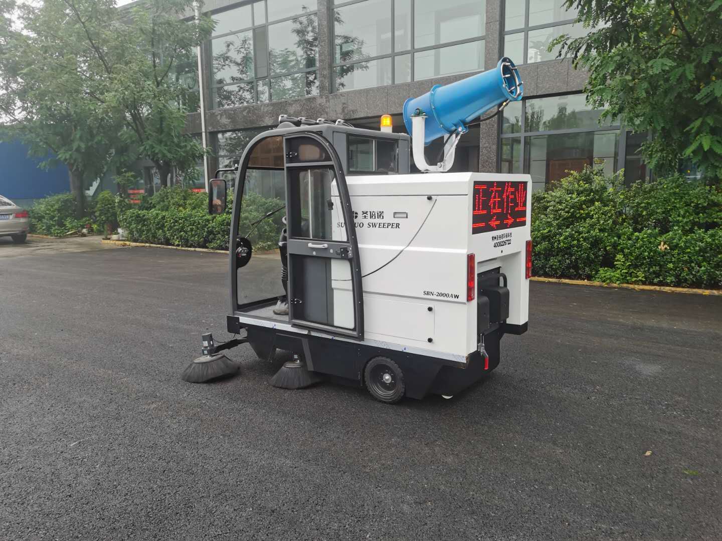 工地選擇什么樣的電動小型清掃車 工地選擇什么樣的電動小型清掃車