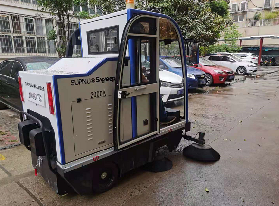 小型電動掃地車農村保潔清潔助手