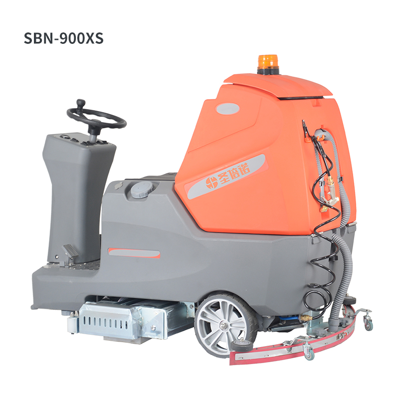 工業駕駛式洗地機效率管理：重構工業清潔的時空價值