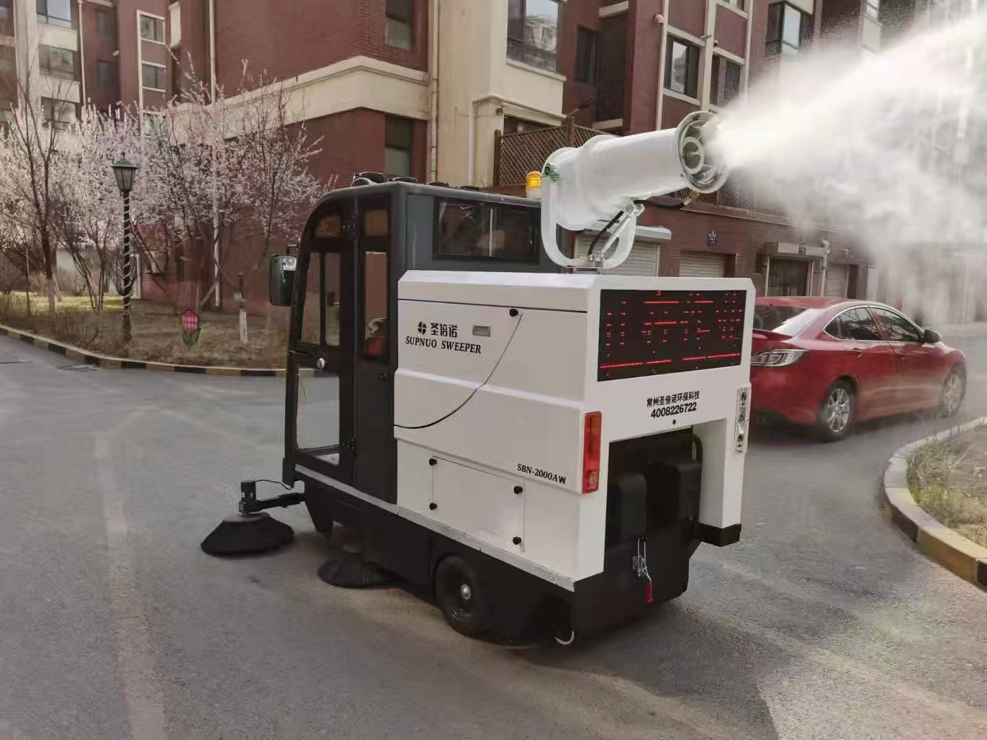 公園道路掃地車——提升保潔效率的現代化工具 公園道路掃地車——提升保潔效率的現代化工具